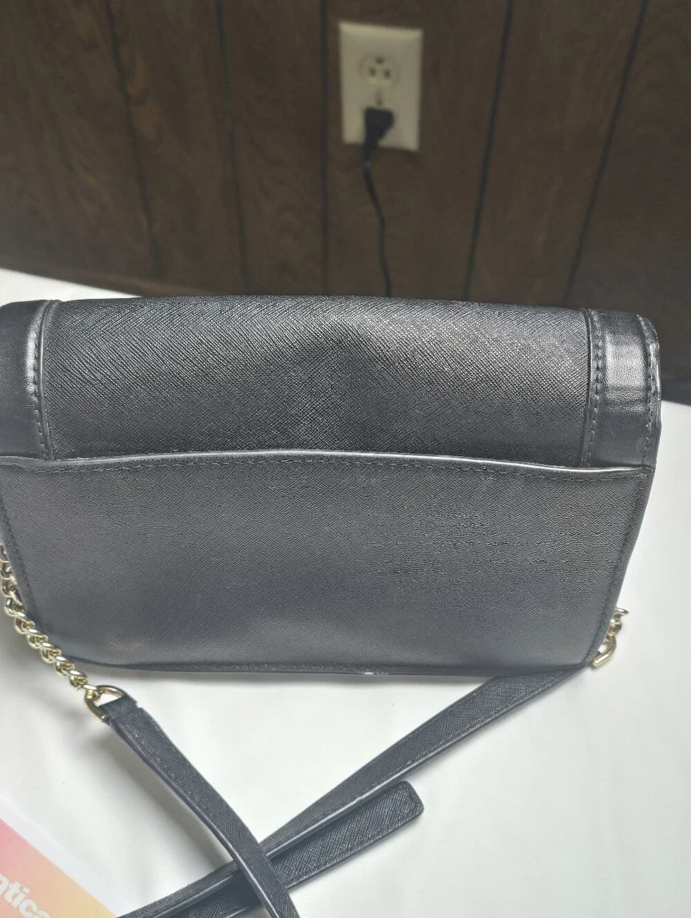 Michael Kors Black Crossbody Wallet W/COA